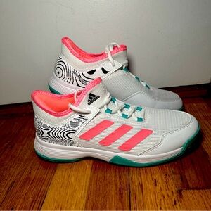 Adidas Adizero Ubersonic Junior 4 K Tennis Shoes. Fits US Women’s 7- 7 1/2